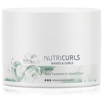 Wella Professionals Nutricurls Waves & Curls masca de netezire pentru par ondulat si cret