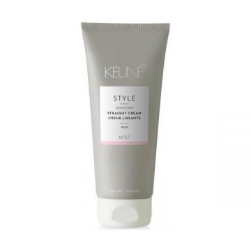 Crema cu Activare Termica pentru Intinderea si Disciplinarea Parului - Keune Style Straight Cream  200 ml