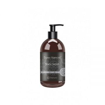 Crema de maini cu dispenser, cu orhidee neagra, Barwa Cosmetics, 200 ml