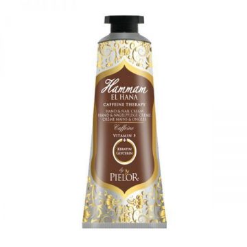Crema de maini si unghii Pielor Hammam El Hana Caffeine Therapy, 30 ml