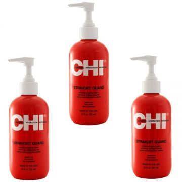 Pachet 3 x Crema CHI Farouk Straight Guard 250 ml