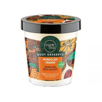 Sufleu Delicios pentru Corp Moroccan Orange Organic Shop, 450 ml Sufleu Delicios pentru Corp Moroccan Orange Organic Shop, 450 ml
