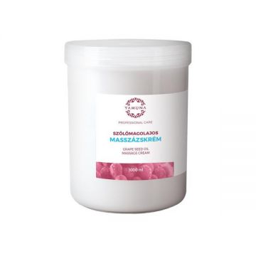 Crema de Masaj cu Ulei din Samburi de Struguri Yamuna, 1000 ml