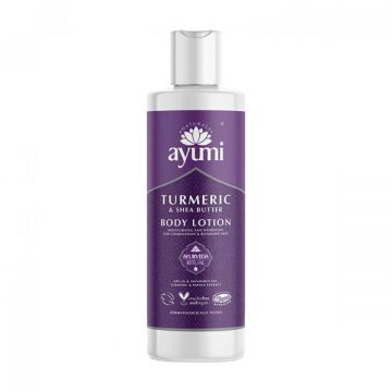 Lotiune de Corp cu Turmeric si Unt de Shea Ayumi, 250ml Lotiune de Corp cu Turmeric si Unt de Shea Ayumi, 250ml