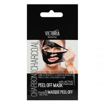 Masca exfolianta pentru indepartarea punctelor negre Charbon Charcoal Victoria Beauty - 10 ml Masca exfolianta pentru indepartarea punctelor negre Charbon Charcoal Victoria Beauty - 10 ml