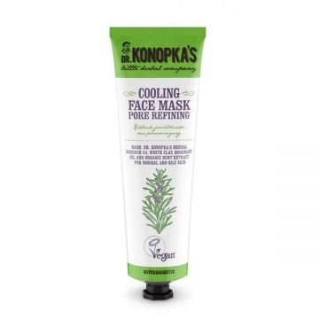 Masca Racoritoare de Curatare a Porilor pentru Ten Normal si Gras Dr. Konopka's, 75 ml