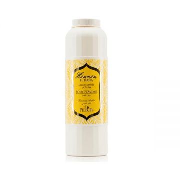 Pudră pentru corp Pielor Hammam Tunisian Amber, 200 g