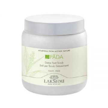 Scrub Detoxifiant pentru Picioare - Lakshmi Pada Detox Foot Scrub, 400 g