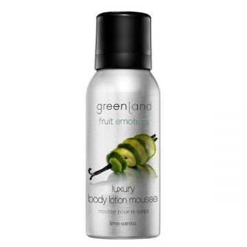 Spuma corp, cu lamaie verde si vanilie, Greenland, 50 ml Spuma corp, cu lamaie verde si vanilie, Greenland, 50 ml
