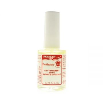 Ulei Tratament pentru Unghii si Cuticule Favibeauty Favisan, 14ml