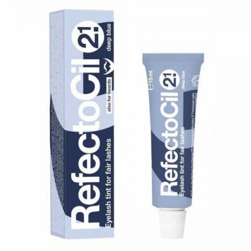Vopsea pentru Gene si Sprancene RefectoCil, nuanta 2.1 Albastru Inchis, 15 ml