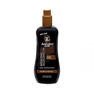 Lotiune pentru bronzat, Australian Gold, Bronzing Accelerator Spray, 250ml