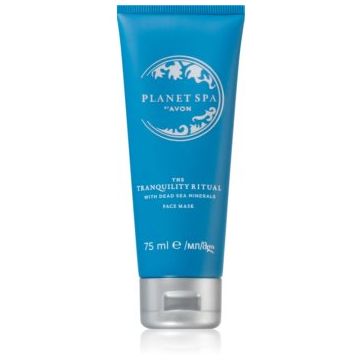 Avon Planet Spa The Tranquility Ritual masca facială pentru curatarea tenului cu minerale din Marea Moartă