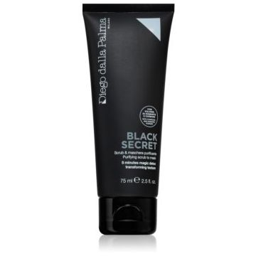Diego dalla Palma Black Secret Purifying Scrub To Mask masca detoxifiere și curățare