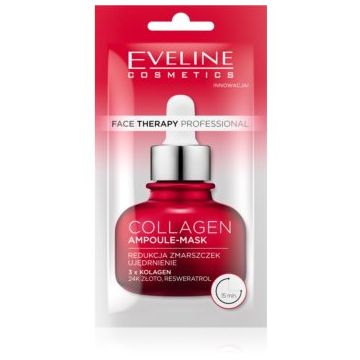 Eveline Cosmetics Face Therapy Collagen masca sub forma de crema pentru a restabili fermitatea pielii