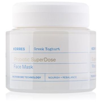 Korres Greek Yoghurt mască hidratantă răcoritoare cu probiotice