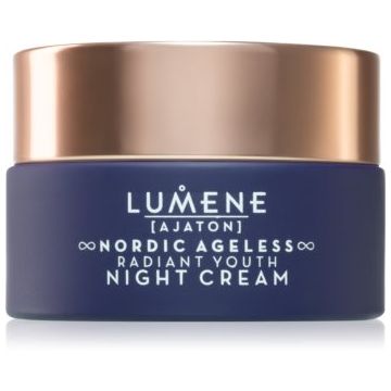 Lumene Nordic Ageless [AJATON] Radiant Youth Cremă de noapte intensă pentru riduri