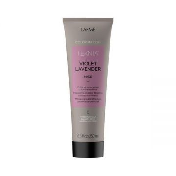 Masca coloranta cu pigment violet, Lakme Teknia, Refresh Violet Lavender Mask, 250ml