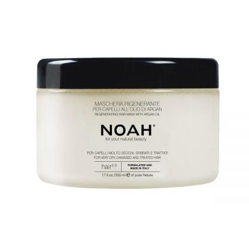 Masca Regeneranta cu Ulei de Argan pentru Par Foarte Uscat 2.3 Noah, 500ml