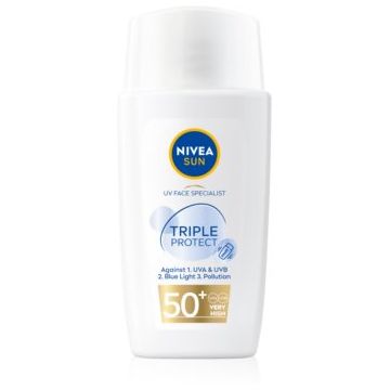 Nivea Sun Triple Protect crema hidratanta usoara plaja