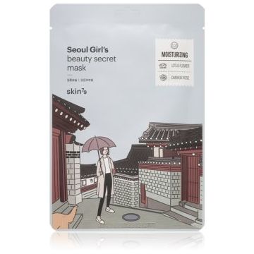 Skin79 Seoul Girl's Beauty Secret mască textilă hidratantă