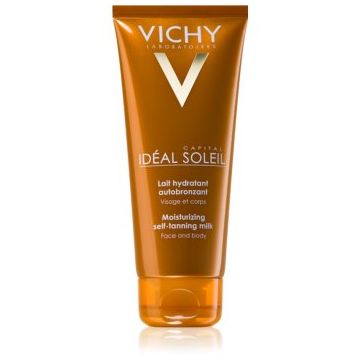 Vichy Capital Soleil lotiune hidratanta pentru bronzare pentru fata si corp