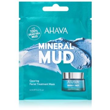 AHAVA Mineral Mud masca purificatoare cu extract de namol pentru ten gras si problematic
