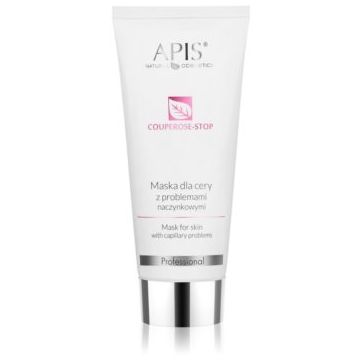 Apis Natural Cosmetics Couperose-Stop masca cremoasa delicata pentru piele sensibila cu tendinte de inrosire