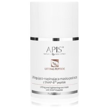 Apis Natural Cosmetics Lifting Peptide SNAP-8™ mască pentru ochi, cu efect de netezire cu peptide