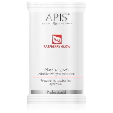 Apis Natural Cosmetics Raspberry Glow masca pentru albirea tenului
