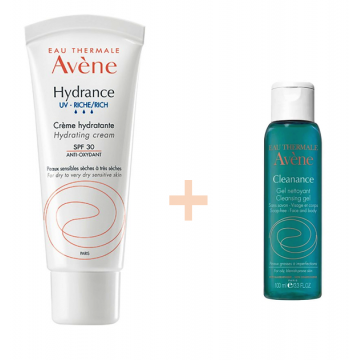 Avene hydrance optimale riche uv 30 x 40 ml