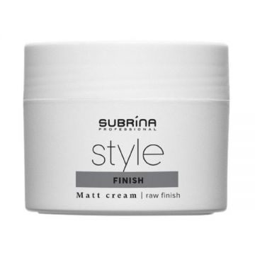 Crema cu Efect de Matifiere pentru Par - Subrina Professional Style Finish Matt Cream, 100 ml
