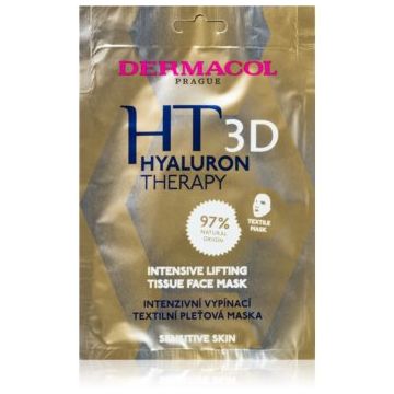 Dermacol Hyaluron Therapy 3D mască textilă cu efect de lifting pentru tonifierea pielii