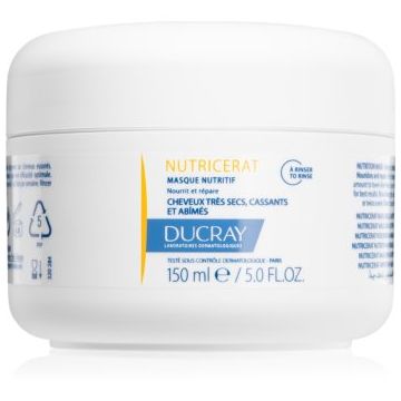 Ducray Nutricerat masca de par hranitoare pentru păr uscat și deteriorat