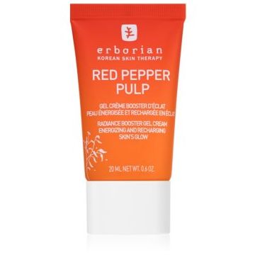 Erborian Red Pepper gel crema deschisa pentru luminozitate si hidratare