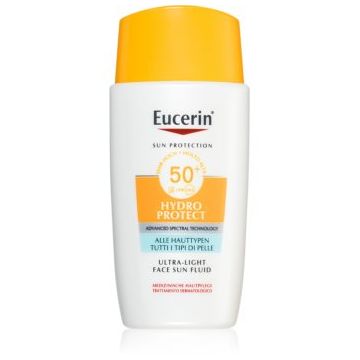 Eucerin Sun Protection fluid pentru fata cu protectie solara SPF 50+ Eucerin Sun Protection fluid pentru fata cu protectie solara SPF 50+
