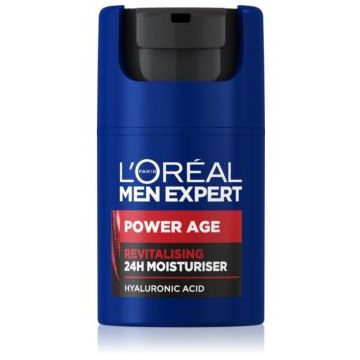 L’Oréal Paris Men Expert Power Age crema revitalizanta cu acid hialuronic