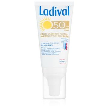 Ladival Anti-aging & Dark Spots crema protectoare impotriva imbatranirii pielii impotriva petelor