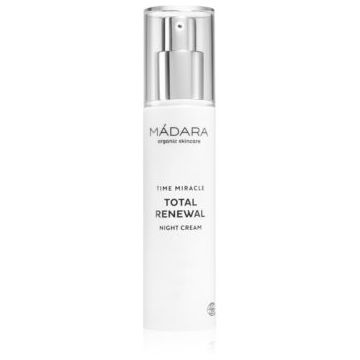 MÁDARA Time Miracle Total Renewal cremă de noapte anti-îmbătrânire