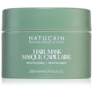 Natucain Revitalizing Hair Mask mască profund fortifiantă pentru păr pentru părul slab cu tendință de cădere