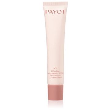 Payot N°2 CC Crème Anti-Rougeurs SPF 50 cremă CC împotriva roșeții tenului SPF 50+