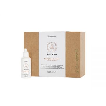 Serum Tratament de Disciplinare - Kemon Actyva Disciplina Intensa Treatment, 12 x 30 ml