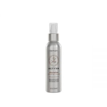 Tratament pentru Netezire si Control - Kemon Actyva Disciplina Crystal Fluid, 125 ml