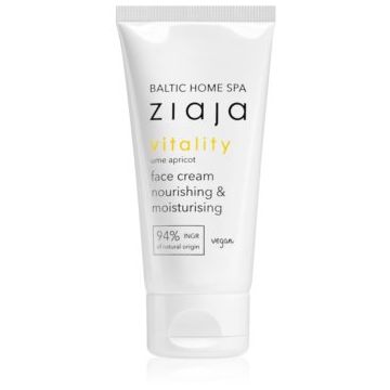 Ziaja Baltic Home Spa Vitality crema hidratanta si hranitoare faciale