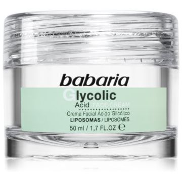 Babaria Glycolic Acid crema de fata regeneratoare pentru noapte Babaria Glycolic Acid crema de fata regeneratoare pentru noapte