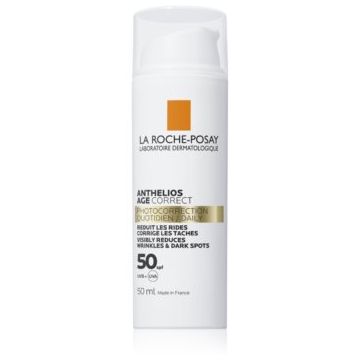 La Roche-Posay Anthelios Age Correct crema protectoare de zi impotriva imbatranirii pielii SPF 50