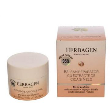 Balsam Reparator cu Extract de Cica si Melc Herbagen, 50 g