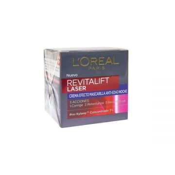 Crema de Noapte Nutritiva - L'Oreal Paris Revitalift Laser X3 Crema Noche, 50 ml