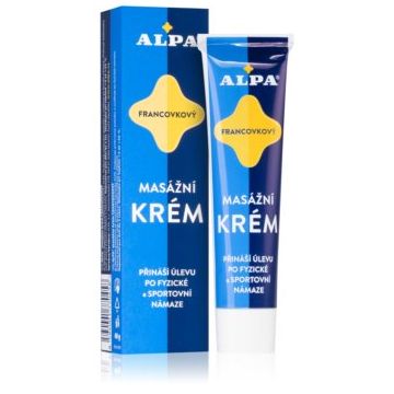 Alpa Massaging cream france crema pentru masaj muschii si articulatiile