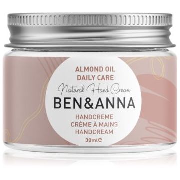 BEN&ANNA Natural Hand Cream Daily Care crema de maini cu ulei de migdale